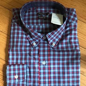 J McLaughlin Westend Modern Fit Shirt in Plaid